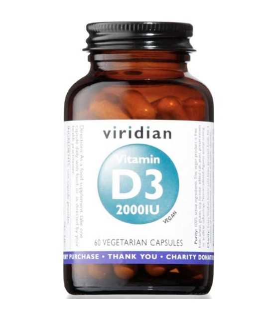 vitamina d3 viridian 2000 iu 60 capsulas