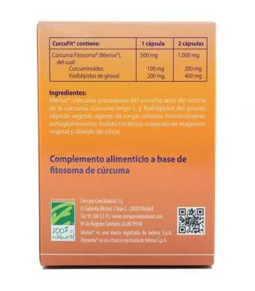 curcumit 100 natural 60 capsulas
