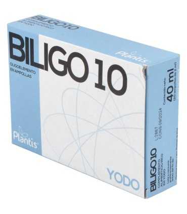 biligo 10 yodo plantis 20 ampollas 2 ml