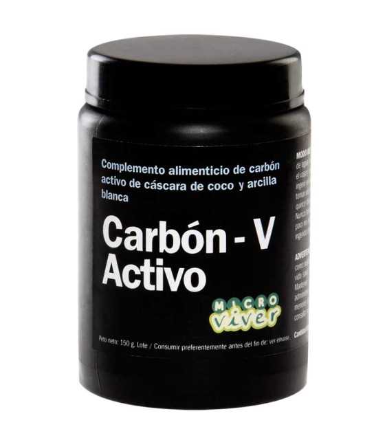 carbon v activo microviver 150 gr