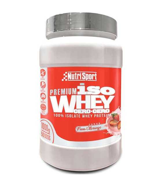 iso whey cero cero fresa nutrisport 2 kg