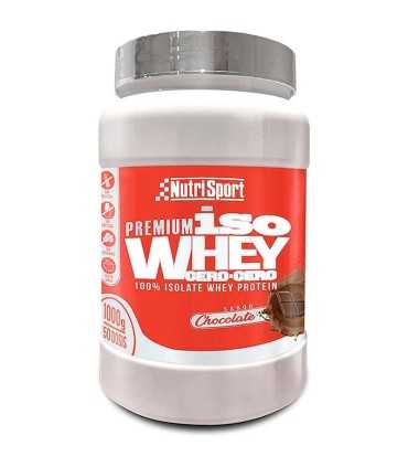 iso whey cero cero premium nutrisport chocolate 1 kg
