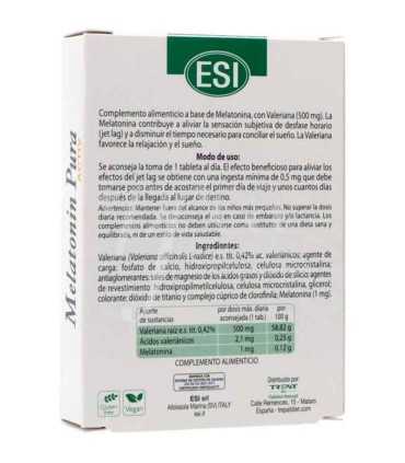 melatonin pura activ esi 30 tabletas
