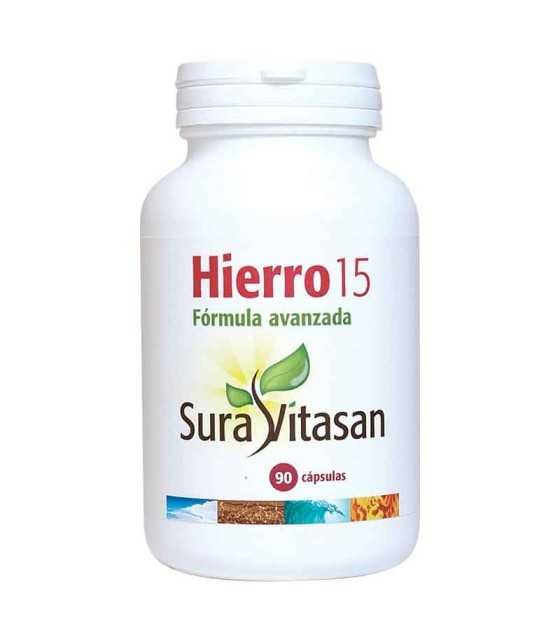 hierro 15 sura vitasan 90 capsulas