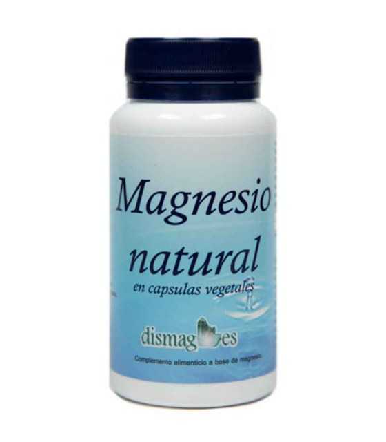 magnesio natural dismag 60 capsulas vegetales