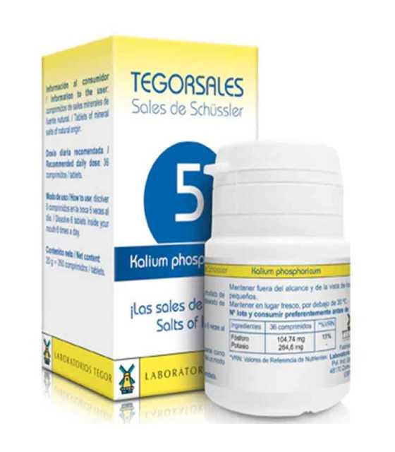 tegorsales 5 fosfato de potasio tegor 350 comprimidos