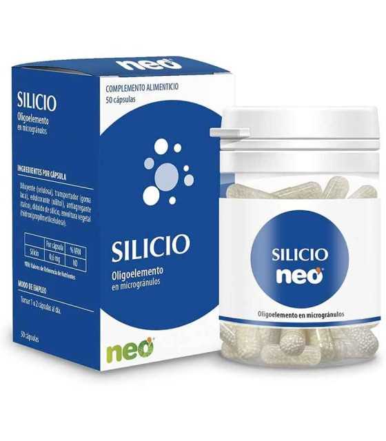 silicio neo microgranulos 50 capsulas