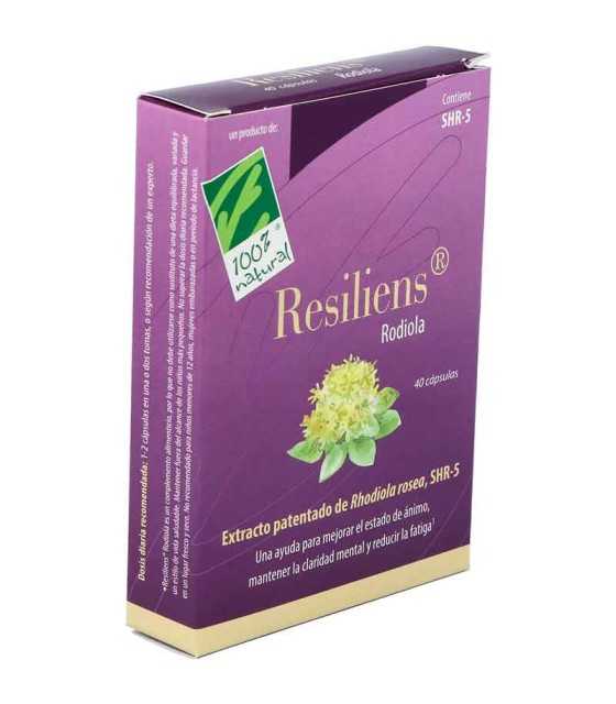 resiliens rodiola 100 % natural 40 capsulas