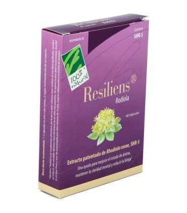 resiliens rodiola 100 % natural 40 capsulas