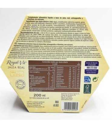 royal vit jalea real expert sin azucares dietisa 20 viales