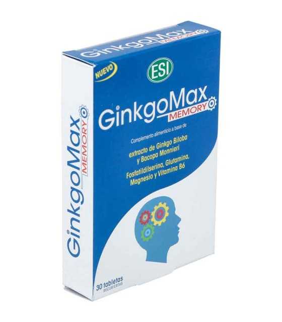 ginkgomax memory esi 30 tabletas