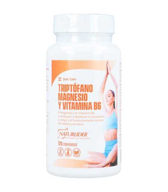 triptofano magnesio vitamina b6 naturlider 120 comprimidos