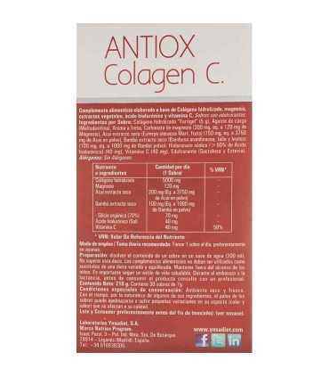 antiox colagen c fortigel ynsadiet 30 sobres