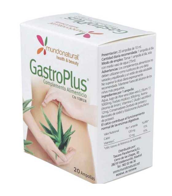 gastroplus mundonatural 20 ampollas