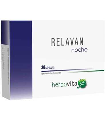 relavan noche herbovita 30 capsulas