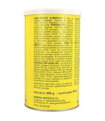 colageno soluble plus slim integralia 400 gr