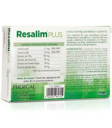 resalim plus 10 capsulas