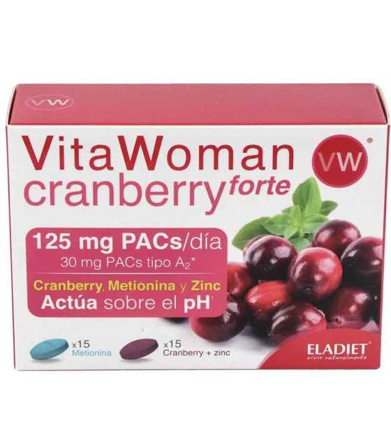 vita woman cranberry forte eladiet 30 comprimidos