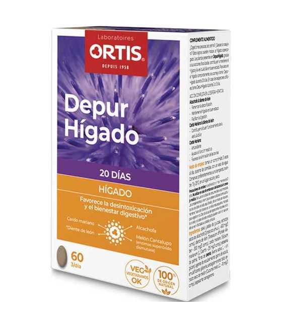 depurhigado ortis 60 comprimidos